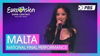 Sarah Bonnici - Loop | Malta 🇲🇹 | National Final Performance | Eurovision 2024