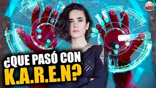 ¿Qué pasó con K.A.R.E.N (La INTELIGENCIA ARTIFICIAL del TRAJE de SPIDER-MAN)? | no way home | #Short