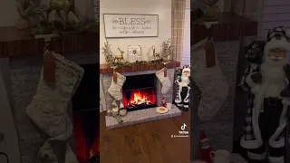 DIY Christmas Fireplace