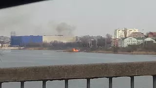 Міні-пожежа біля Рошену ... У Вінниці!