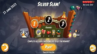Angry Birds 2 Silver Slam | 5 misses...LUCKILY still got the win... 10mins later.... WATCH.