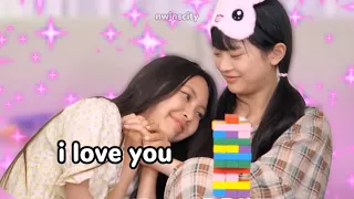 Hyein showing extra love to the members