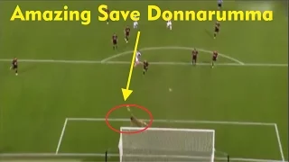 Amazing Last Minute Save Donnarumma - AC Milan VS Juventus