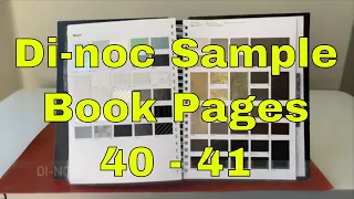 3M Di-Noc Sample Book Pages 40 - 41 April 2022 RM wraps