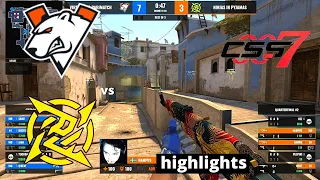 NİP VS VİRTUS.PRO -MAP 1 MİRAGE - CS Summit 7 -CSGO