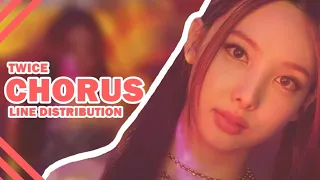 TWICE — 'CHORUS' (Until I CAN'T STOP ME) | Line Distribution