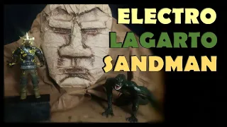 ELECTRO, ARENERO/SANDMAN Y LAGARTO/LIZARD de PLASTILINA | Sculpture Timelapse