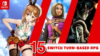 Top 15 Best Nintendo Switch Turn Based RPG Games You Must Play!! | 2022