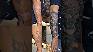 Cover Up Tattoo 🔥 🤙 Call For Tattoo:9574617671 #blogger #tattooartist #surat #youtube