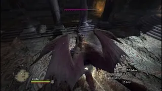 Dragon's Dogma Dark Arisen - Mystic Knight vs Daimon + DLC Ending