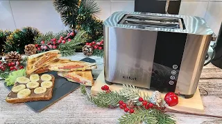 Overview of the Kitfort KT-2047 Toaster Cooking crispy toast together with the Kitfort KT-2047