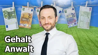 Gehalt Anwalt - wie viel Geld verdient ein Anwalt ? | Herr Anwalt