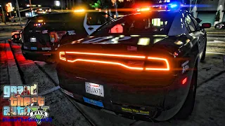 Playing GTA 5 As A POLICE OFFICER Gang Unit Patrol🔥🔥🔥||  GTA 5 Lspdfr Mod|  4K