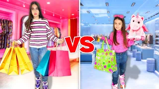 CHI RIESCE a FARE più SHOPPING con i PATTINI VINCE •CHALLENGE•