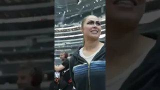 Ronda Rousey scared for the first time