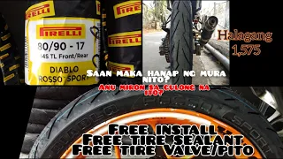 Firelli Diablo Rosso Sport tire|Saan maka hanap ng mura nito|installed Rs150|sulitangbudgetquality