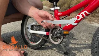 How to Remove Pedals - Converting Your Pedal Bike To A Balance Bike