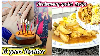 Special Dinner😍for my Husband || Our 13th Wedding Anniversary 💐Alhamdulillah