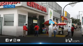 Afluencia de pacientes con covid a los hospitales de Guayaquil no disminuye