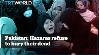 Pakistan’s Hazara community protests against the killing of miners by Daesh