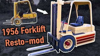 Resto Modding A 1956 Hyster Forklift