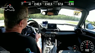 Autodrom Brno Mazda MX-5 Best lap 2:36.8