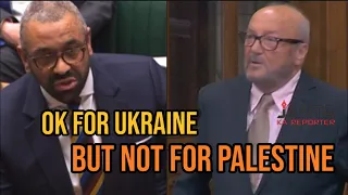 George Galloway shames UK minister for inhuman approach towards Palestinians | Janta Ka Reporter