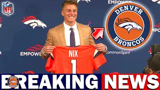 🐴URGENT! DENVER BRONCOS SIGN BO NIX! WELCOME TO THE DENVER BRONCOS!🔥🏈 DENVER BRONCOS