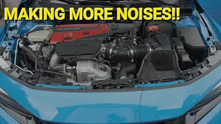 Making More Noises!! Sprint Intake Filter Install on my 2023 FL5 Civic Type R | Better than Spoon??