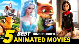 TOP 5 Animated Movies | best cartoon movies in hindi