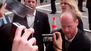Director Joss Whedon signs for fans at Marvel's 'The Avengers' Film Premiere