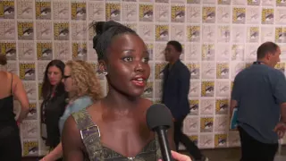 Black Panther: Lupita Nyong’o Comic Con 2016 Movie Interview | ScreenSlam