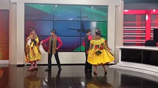 Cueca Alteña en "Cadena A" - Ballet Folklórico Nueva Esperanza