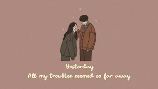 James smith - Yesterday (lyrics)