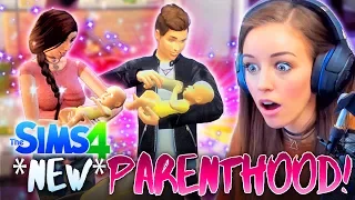 👶CLARE'S FINAL BIRTH + PARENTHOOD DLC!🎉 (The Sims 4 #21! 🏡)