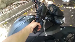 FAZER 250/ FZ25 COM ESCAPAMENTO ESPORTIVO