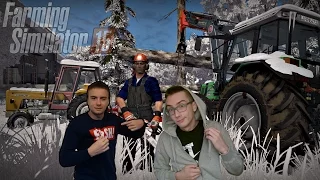 Akcja las - Zima 2016 na Typowa Polska Wieś v3 - Snow Edition #4 ☆ FS15 MP ㋡ Bronczek & MafiaSolec