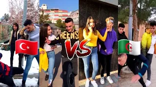جزائريــون ضد الأجـانب على تيك توك  جزء #18 تحدي 🌏ــعالمي les algériens vs les européens tik tok