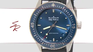 Blancpain Fifty Fathoms Bathyscaphe Blue 5100.1140.O52A