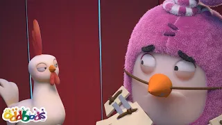 Newt and the Chicken 🐔 | Oddbods | Learn ABC 123 | Funny Cartoons for Kids | Moonbug Kids