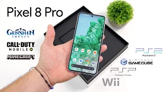 Google Pixel 8 Pro Hands On, The Edge We Need? Gaming, Emulation Test!