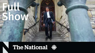 CBC News: The National | Speaker resigns, Nygard trial, Poverty Report Card