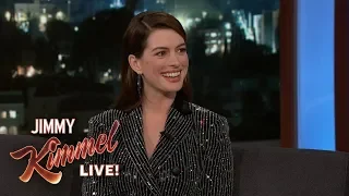 Anne Hathaway's Son Hates Her Singing