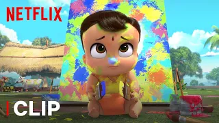 Bheem Plays with Colours | Mighty Little Bheem | Netflix India