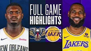 PELICANS vs LAKERS FULL GAME HIGHLIGHTS FEBRUARY 10, 2024 NBA FULL GAME HIGHLIGHTS TODAY 2K24