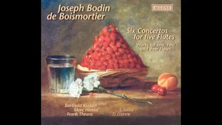 Joseph Bodin de Boismortier - Six Concertos for Five Flutes