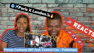 Americans React To Freeze Corleone 667 feat. Central Cee - Polémique