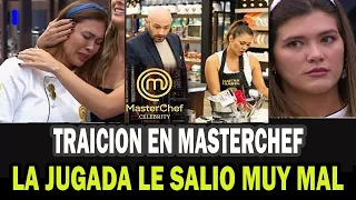 “Traicionera”: GRAVE ERROR DE  Martha Isabel Bolaños  en Masterchef Celebrity ¡PIDE PERDON!