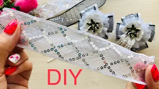 DIY Праздничные Невероятно Красивые Бантики из Лент Своими руками. МК