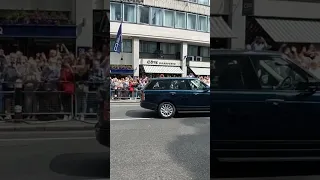 Harry and Meghan in London for Platinum Jubilee. Filmed June 2022.